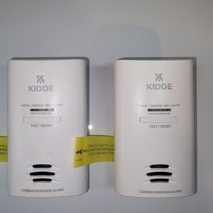 Kidde KN-COB-DP2 Carbon Monoxide Alarm AC Powered Plug In w/ Battery Backup 2 pc